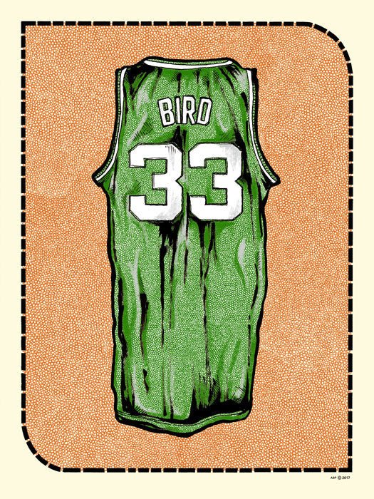 "L. Bird Jersey" by Zissou Tasseff-Elenkoff