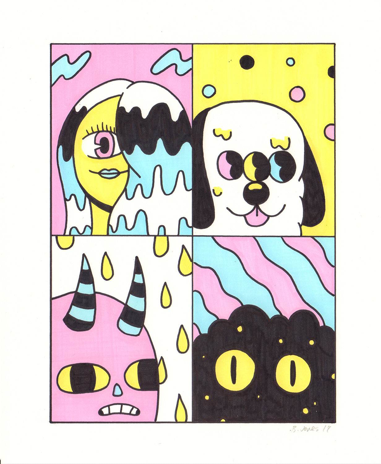 "Three Eyed Pup" by Blake Jones