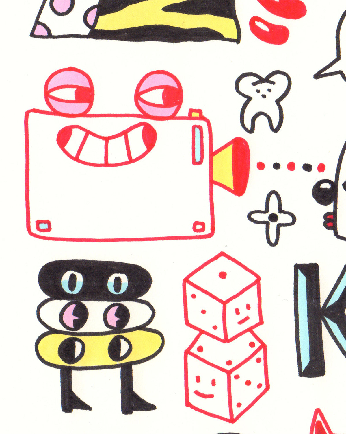 "K" by Blake Jones