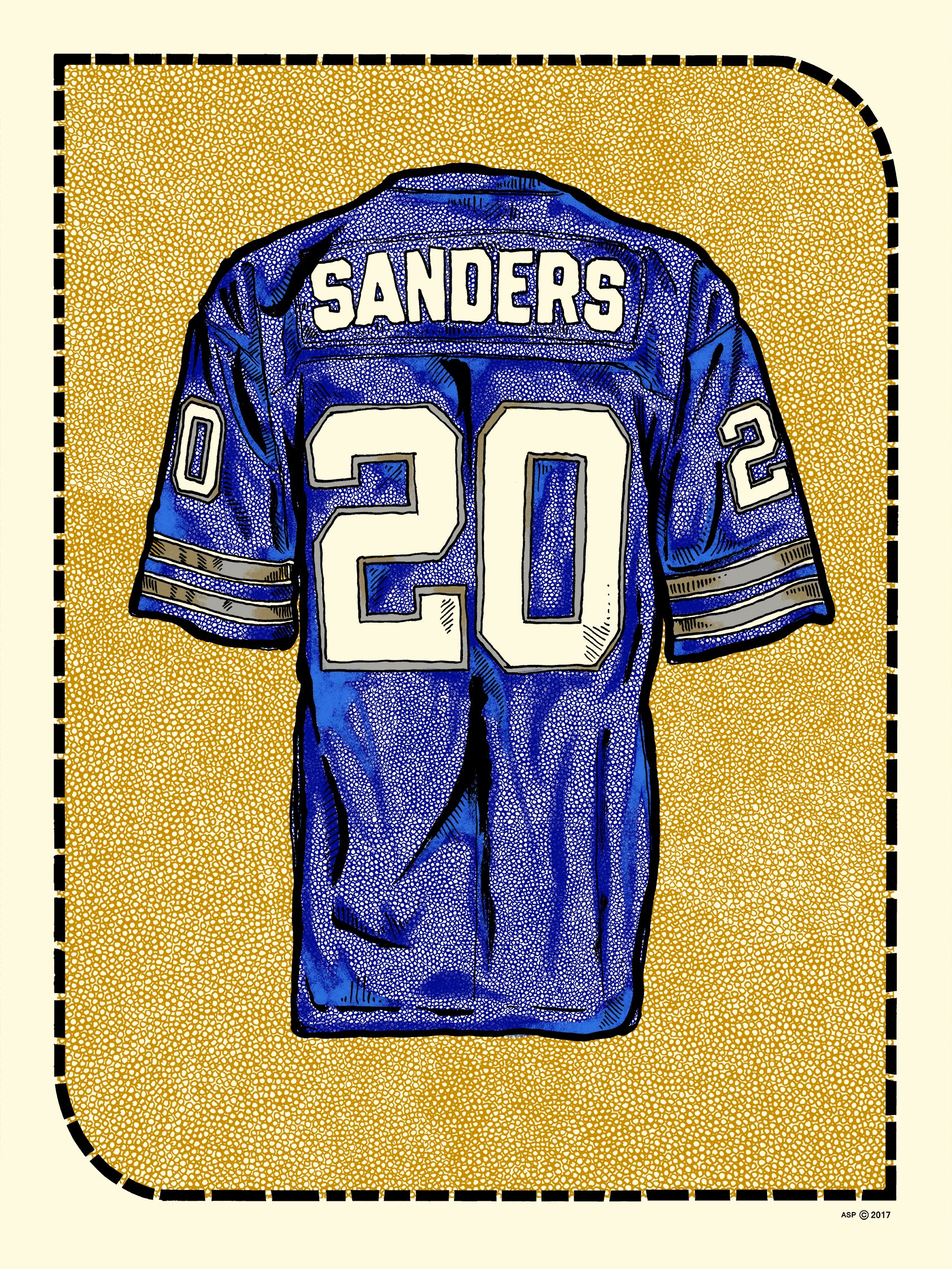 "B. Sanders Jersey" by Zissou Tasseff-Elenkoff