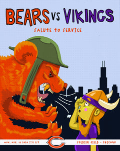 Game 10: "Official Vikings VS Bears" by Bianca Pastel
