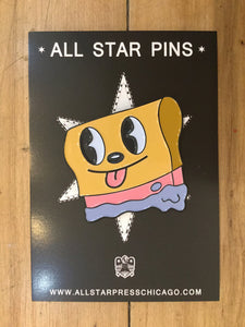 "Happy Printing" Pin by Blake Jones
