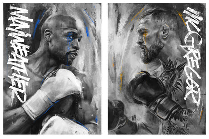 "Mayweather & McGregor Set" by Robert Bruno