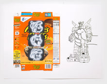 Load image into Gallery viewer, &quot;Voltron, The Boy, and Box of Cereal&quot; by Griffin Goodman
