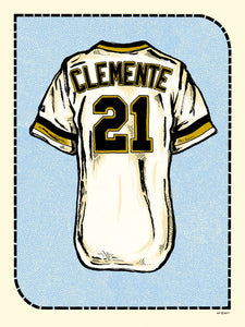 R. Clemente Jersey by Zissou Tasseff-Elenkoff – ALL STAR PRESS