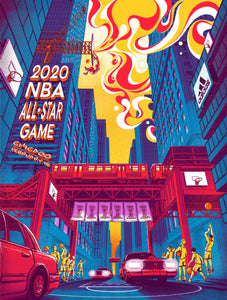 "Officially Licensed Chicago Bulls All Star Game" by James Flames