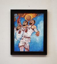 Load image into Gallery viewer, &quot;LaVine On Fire&quot; by Richard Pellegrino
