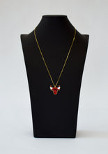 Load image into Gallery viewer, &quot;Red Bulls Crystal Pendant&quot; by Dan Life
