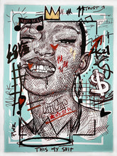 Load image into Gallery viewer, &quot;This Ain&#39;t Free&quot; Hand Embellished 2 by Dwight White
