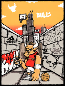 "Officially Licensed Chicago Bulls "Pippen" Variant" by JC Rivera