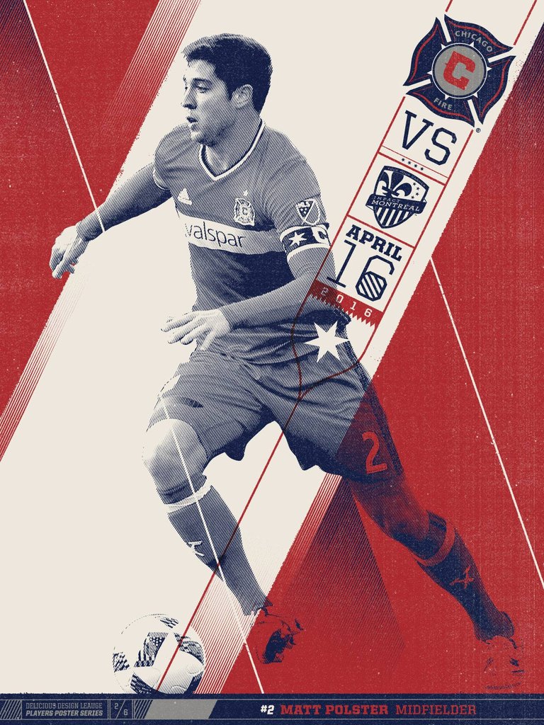 "Chicago Fire VS Montreal" by Delicious Design League