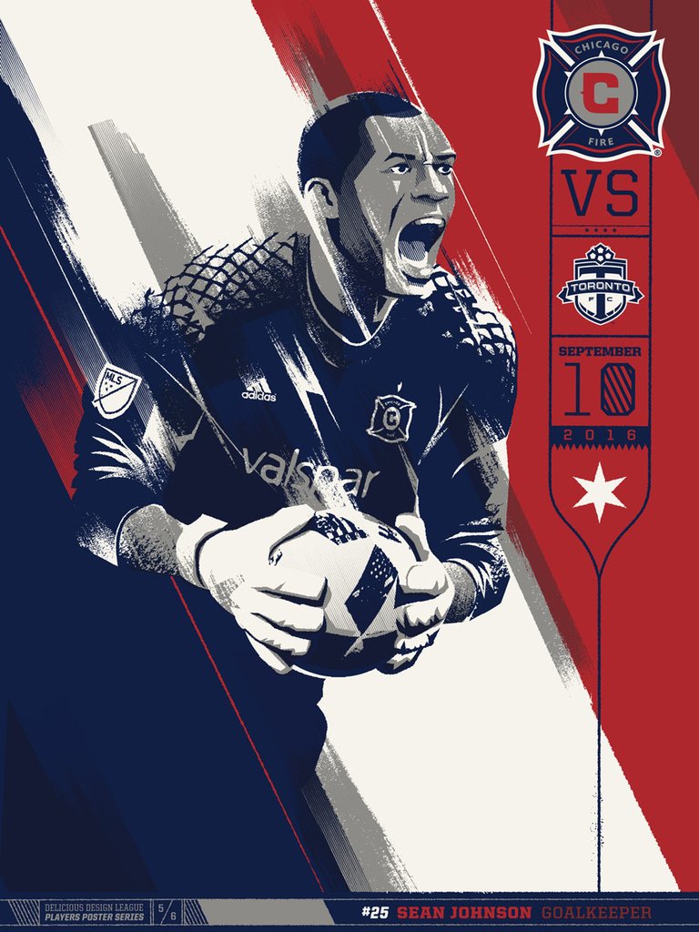 "Chicago Fire VS Toronto" by Delicious Design League