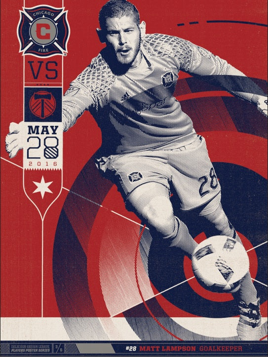 "Chicago Fire VS Portland" by Delicious Design League