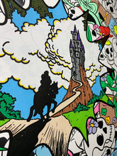 Load image into Gallery viewer, &quot;A Noble Stead, A Boy Asleep, &amp; A Box of Crayons&quot; Hand Embellished 2 by Griffin Goodman
