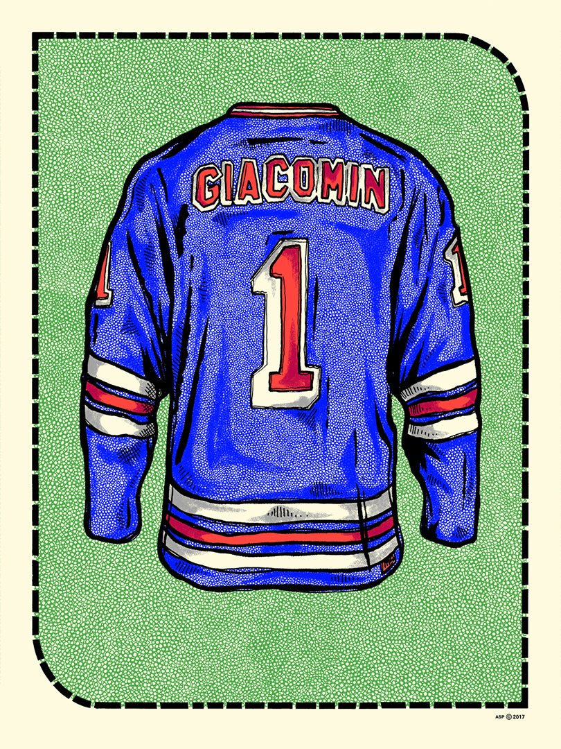 "E. Giacomin Jersey" by Zissou Tasseff-Elenkoff