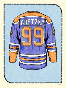 "W. Gretzky Jersey" by Zissou Tasseff-Elenkoff