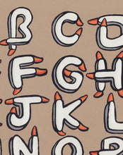 Load image into Gallery viewer, &quot;Goosenek Alphabet&quot; by Goosenek
