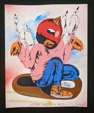 Load image into Gallery viewer, &quot;Father Stretch My Hands&quot; Hand Embellished 9 by Sentrock
