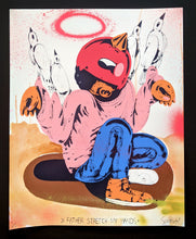 Load image into Gallery viewer, &quot;Father Stretch My Hands&quot; Hand Embellished 8 by Sentrock
