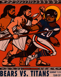 Game 9: "Official Titans VS Bears" by Langston Allston