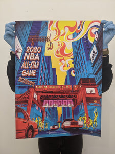 "Officially Licensed Chicago Bulls All Star Game" by James Flames