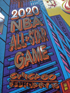 "Officially Licensed Chicago Bulls All Star Foil Variant Game" by James Flames
