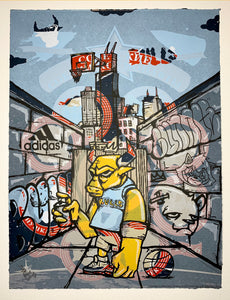 "Reimagined Bulls Test Print 11" by JC Rivera