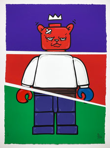 "Bear & Square Reimagined 4" by JC Rivera