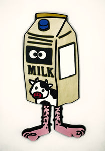 "Milkman Plaque" by Isabelle Tasseff-Elenkoff X Griffin Goodman