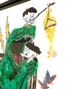 "Dino Breakfast for Two" by Griffin Goodman