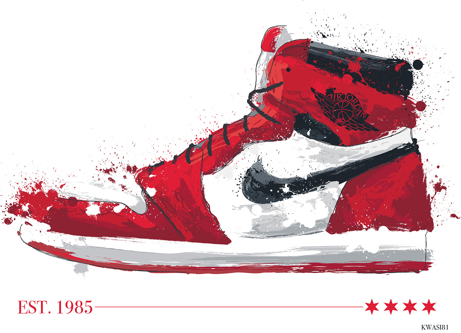 "Jordan 1"  by Kwasi81