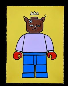"Bear & Square 15" by JC Rivera