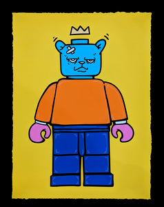 "Bear & Square 16" by JC Rivera