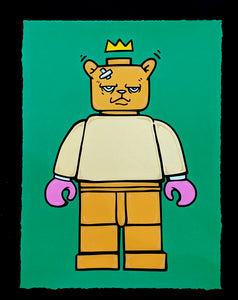 "Bear & Square 23" by JC Rivera