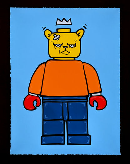 "Bear & Square 32" by JC Rivera