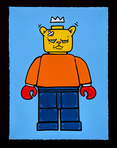 "Bear & Square 32" by JC Rivera