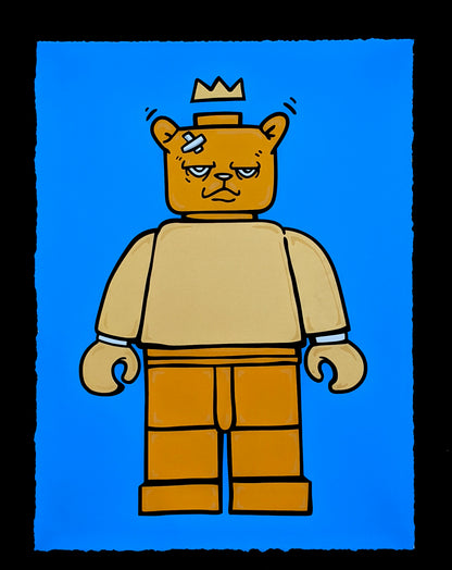 "Bear & Square 35" by JC Rivera