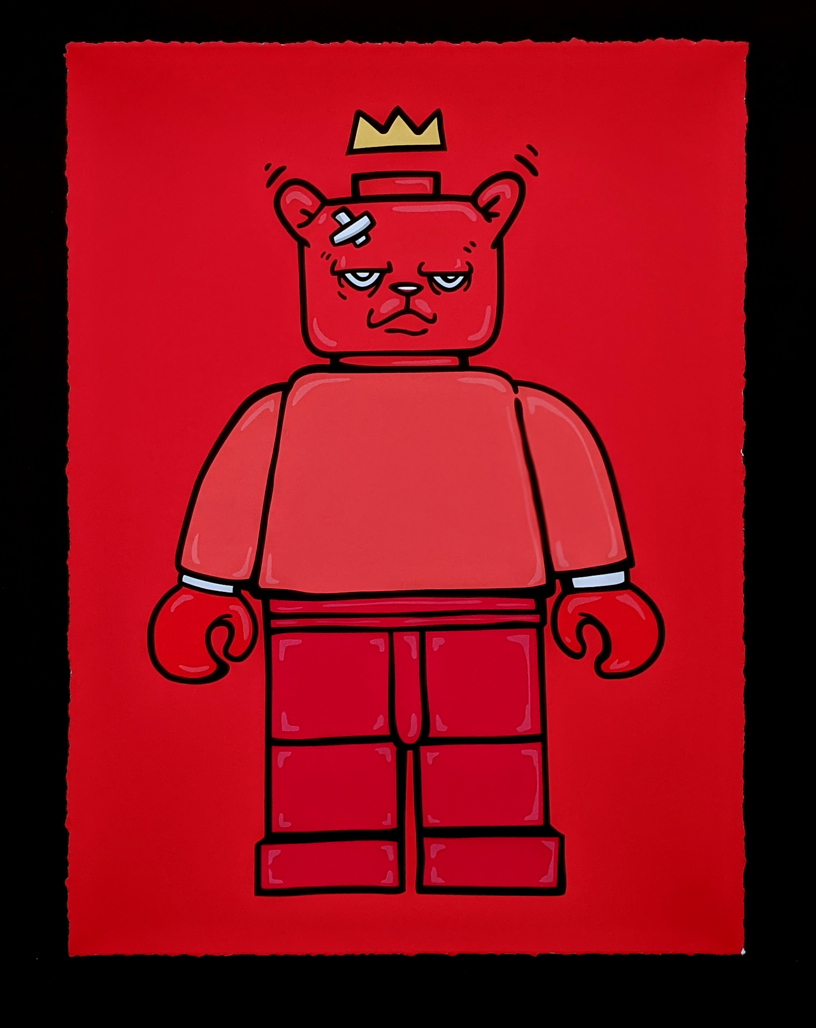 "Bear & Square 5" by JC Rivera