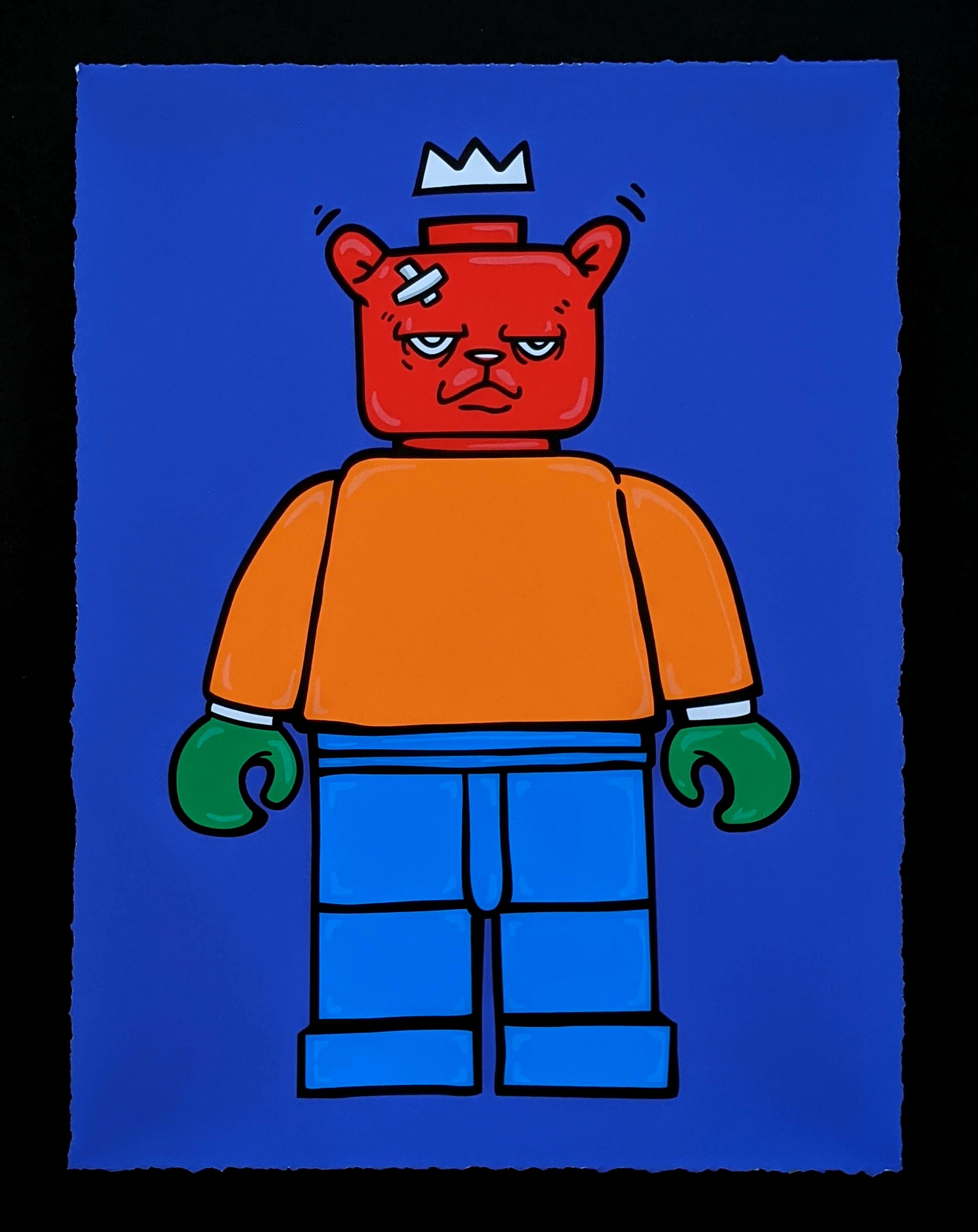 "Bear & Square 50" by JC Rivera