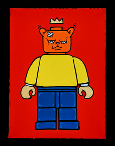 "Bear & Square 7" by JC Rivera