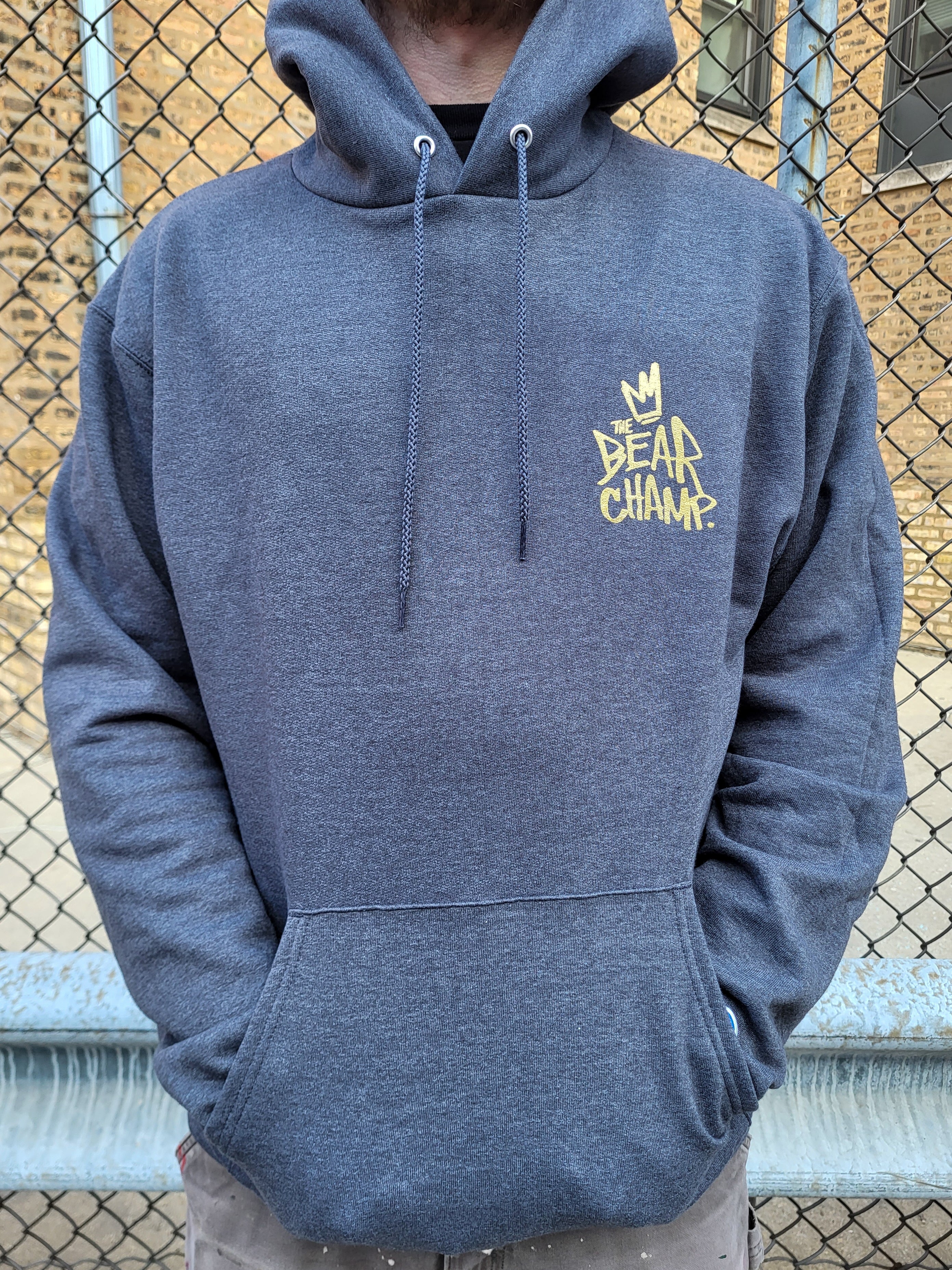 "Roll With the Punches" Hoodie by JC Rivera (Heather Grey)