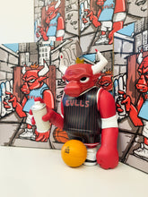 Load image into Gallery viewer, &quot;Street Bully&quot; Black Pinstripe Vinyl Toy by JC Rivera
