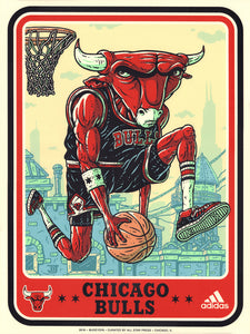 "Official 76ERS VS Bulls Variant" by Joey D.