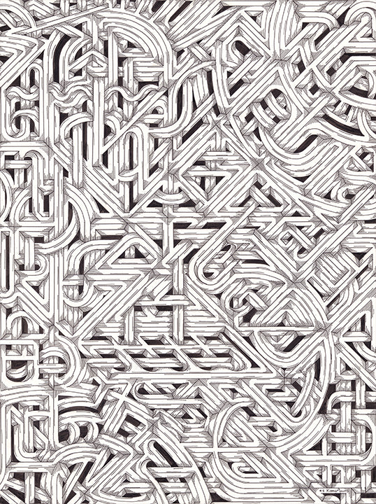 A Move in Any Direction is A move in the Right Direction - IV Original by Kate Lewis