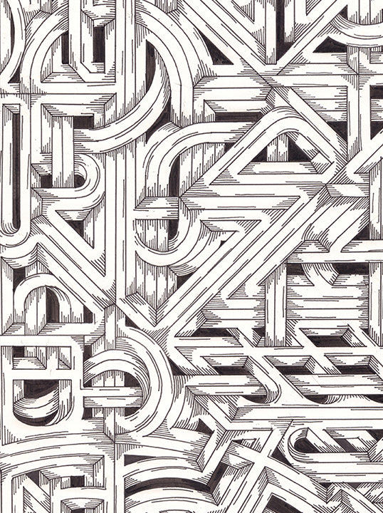 A Move in Any Direction is A move in the Right Direction - IV Original by Kate Lewis