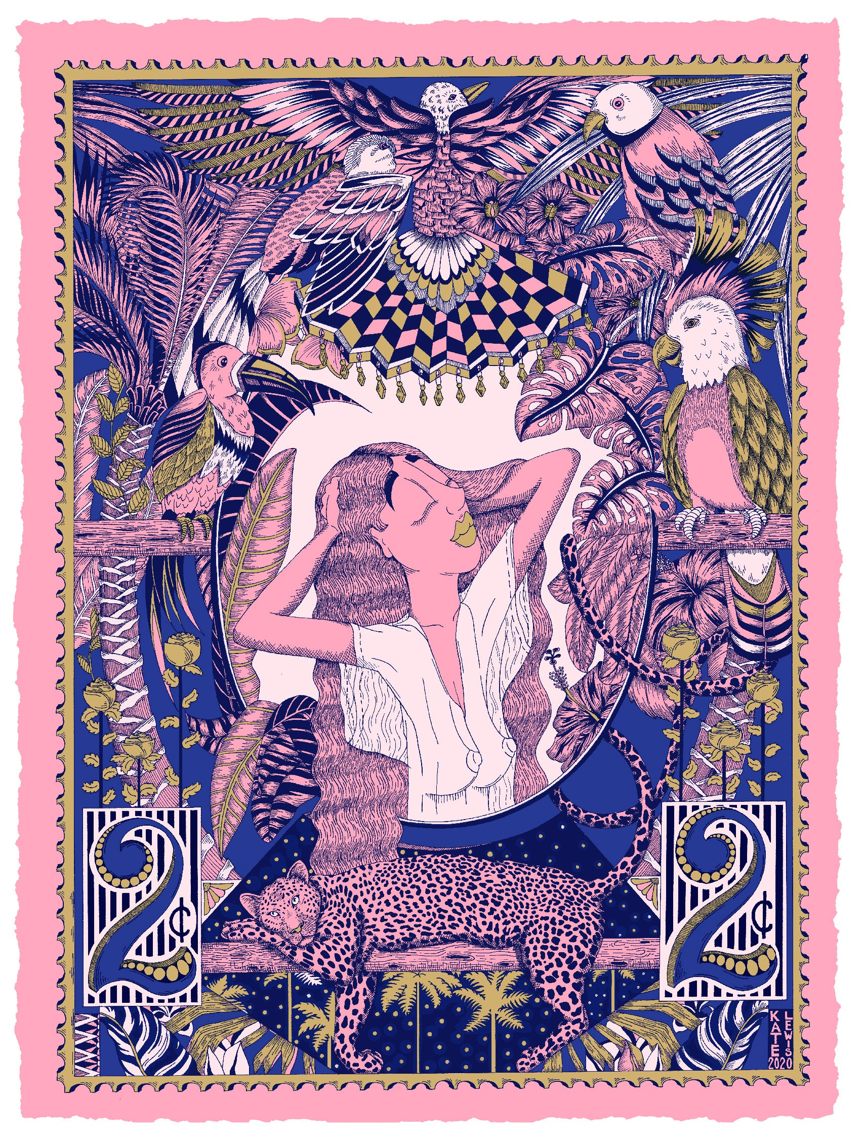 "My 2 Cents" Variant by Kate Lewis