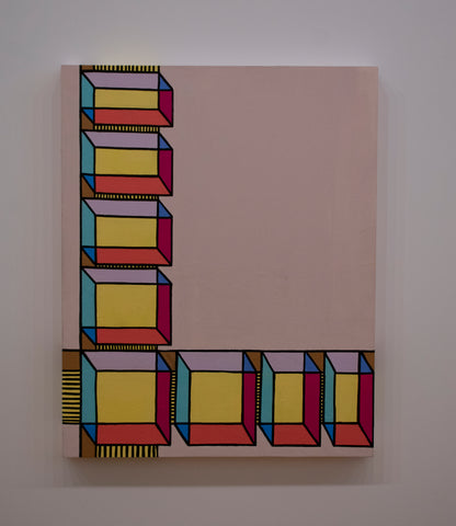 L is for Lines and Lines and Lines Original by Kate Lewis