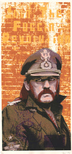 Lemmy Revolutionary Print by Fugscreens Studios