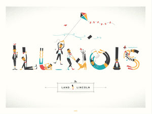 "Land of Lincoln" by Delicious Design League