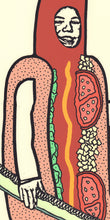 Load image into Gallery viewer, &quot;Chicago Hot Dog&quot; by Left Handed Wave
